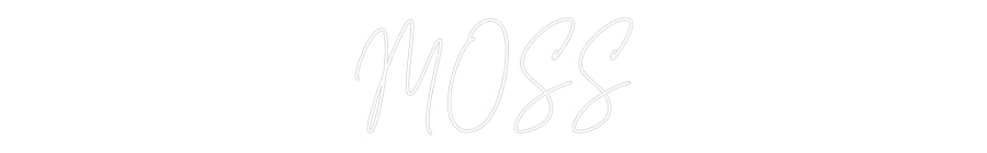 Custom Neon: MOSS