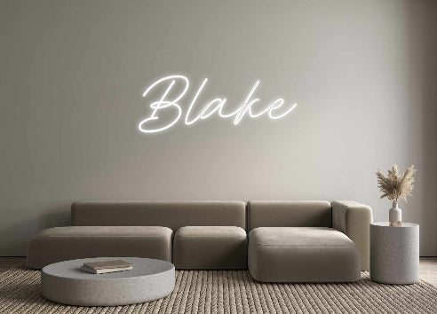Custom Neon: Blake