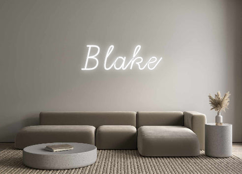 Custom Neon: Blake