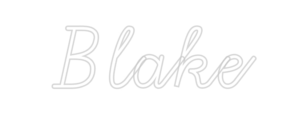 Custom Neon: Blake