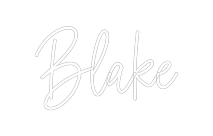 Custom Neon: Blake