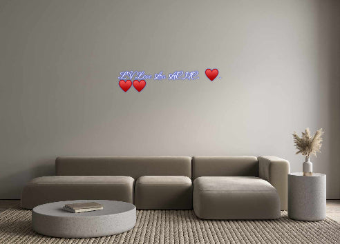 Custom Neon: LV Love Aa AC...