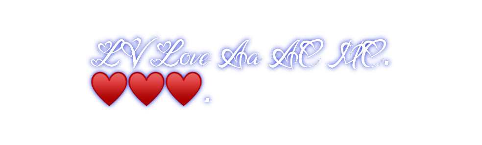 Custom Neon: LV Love Aa AC...