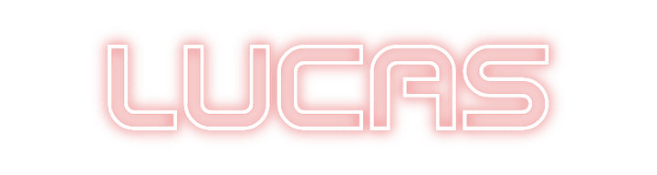 Custom Neon: LUCAS