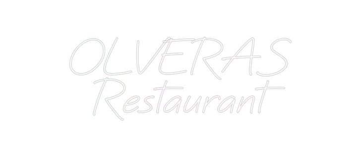 Custom Neon: OLVERAS
Rest...