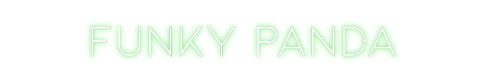 Custom Neon: Funky Panda