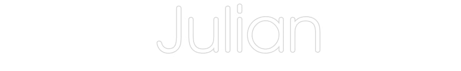 Custom Neon:  Julian