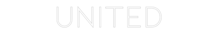 Custom Neon: UNITED