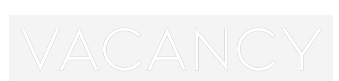 Custom Neon: VACANCY