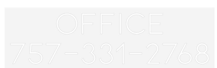 Custom Neon: OFFICE
757-3...