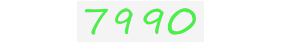 Custom Neon: 7990