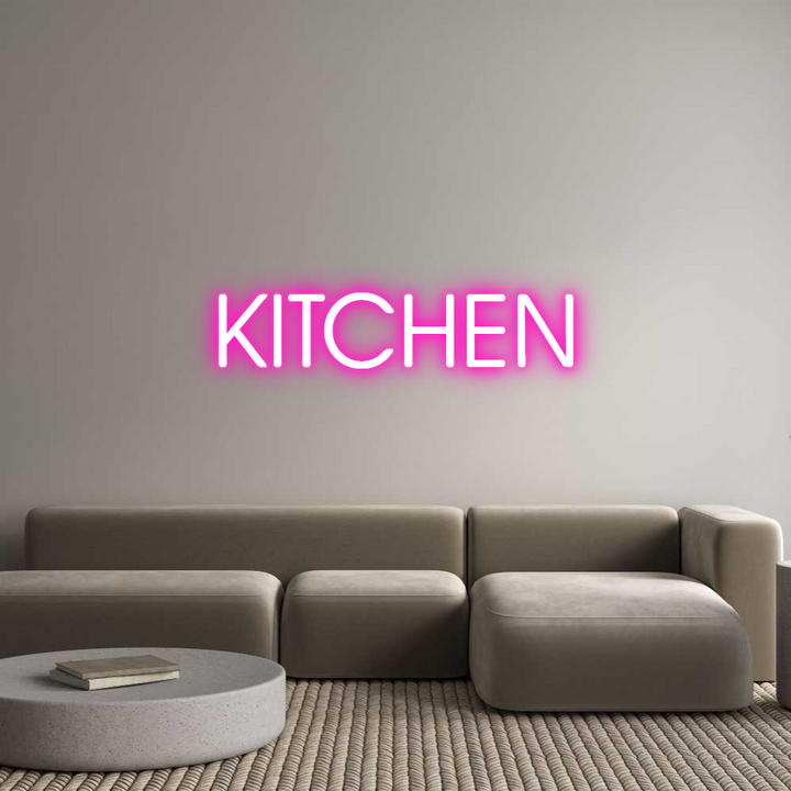 Custom Neon: KITCHEN