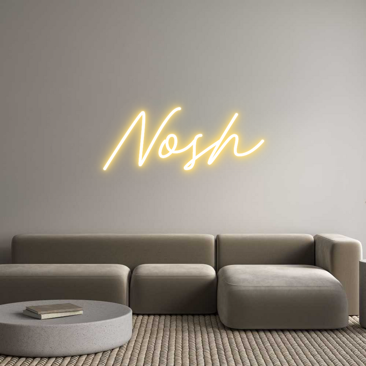 Custom Neon: Nosh