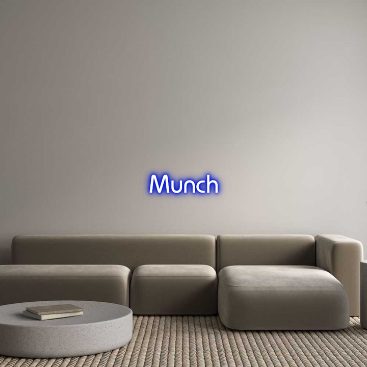Custom Neon: Munch