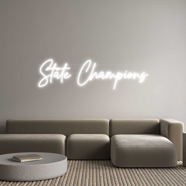 Custom Neon: State Champions