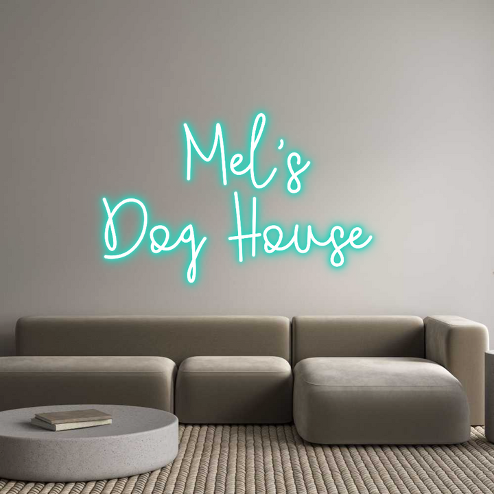 Custom Neon: Mel's
Dog Ho...