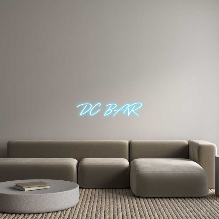 Custom Neon: DC BAR