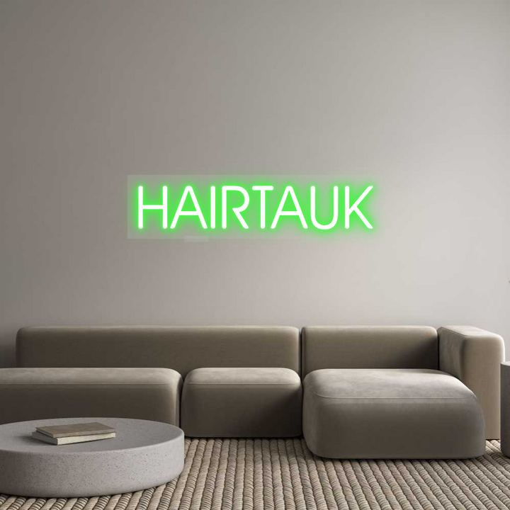 Custom Neon: HAIRTAUK