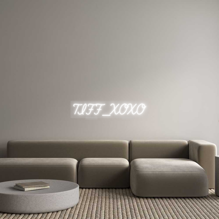 Custom Neon: TIFF_XOXO