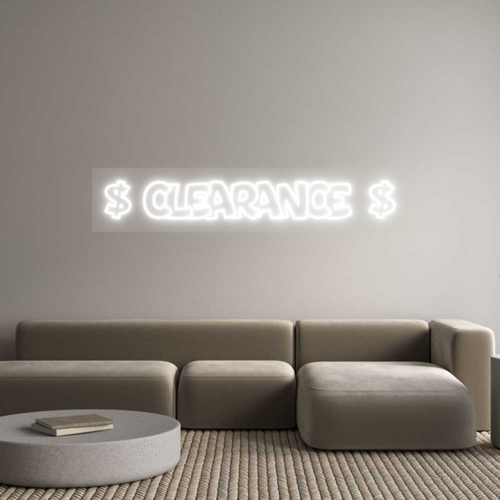 Custom Neon: $ CLEARANCE $