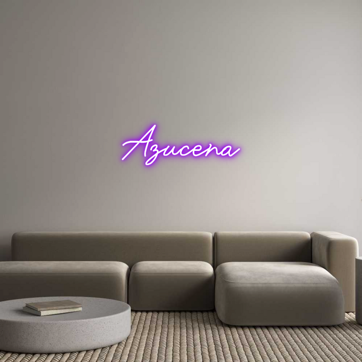 Custom Neon: Azucena