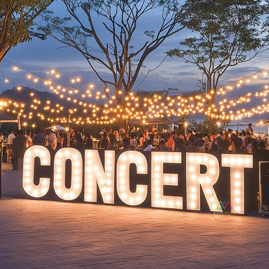 Custom Marquee Letters Sign - LED Light-Up Sign for Events, Parties & Stage Decor