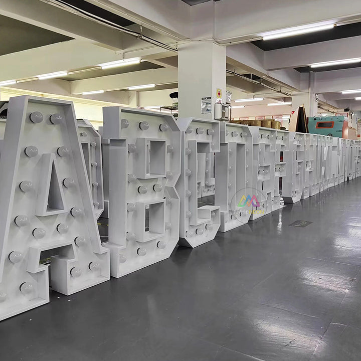 Custom Marquee Letters Sign - LED Light-Up Sign for Events, Parties & Stage Decor