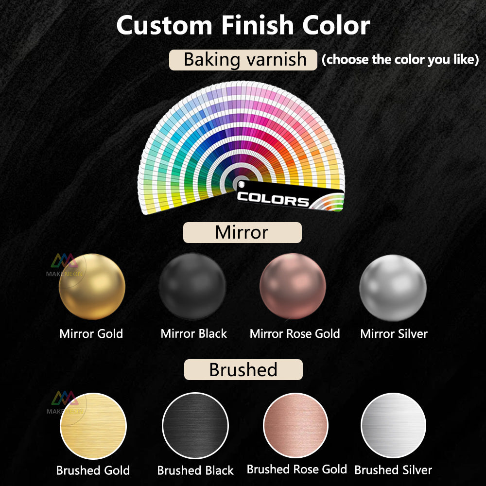 Personalized 3D Letter Logo Signs - Non-Lit Acrylic Wall Sign for Business