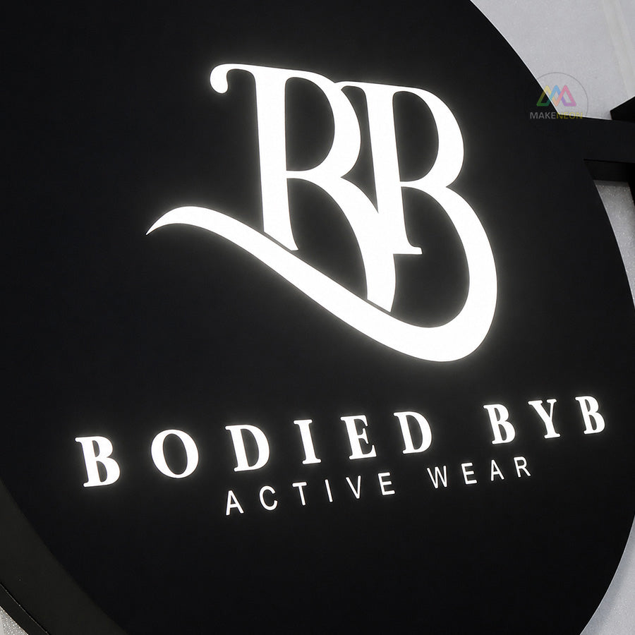 Custom Illuminated Blade Sign - Storefront Light Box Sign for Retail Stores & Boutiques