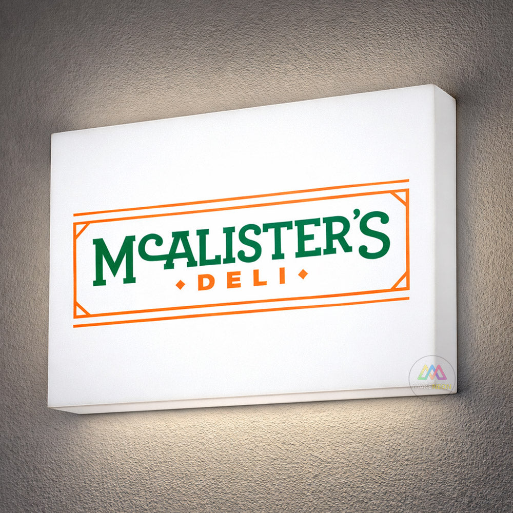 Custom Acrylic Light Box Sign - Fully Illuminated Business Sign for Salon, Boutique & Storefront