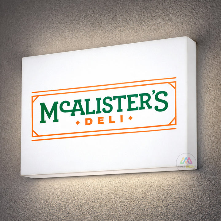 Custom Acrylic Light Box Sign - Fully Illuminated Business Sign for Salon, Boutique & Storefront