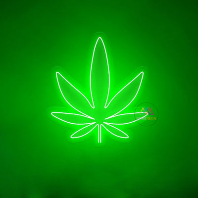 Weed Leaf - LED Neon Signs