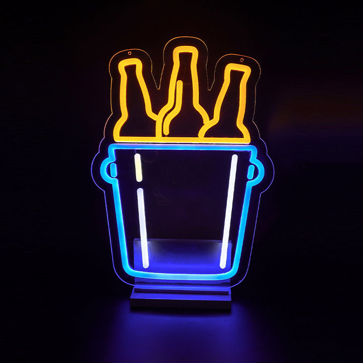 Beer Barrel - LED Neon Bar Signs