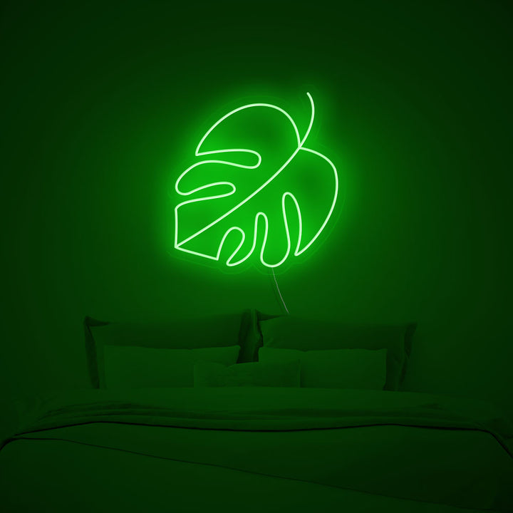 Monstera leaf - LED Neon Signs