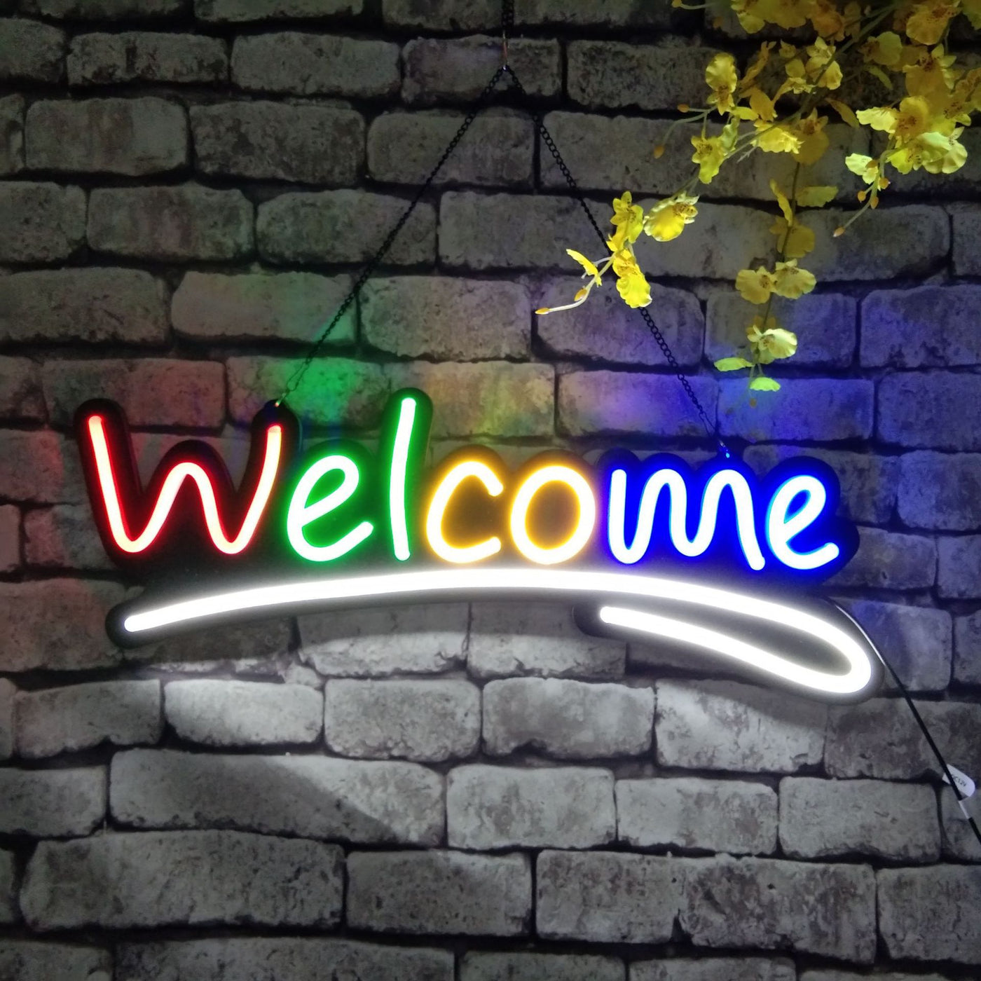 Welcome- LED Neon Signs – Make Neon