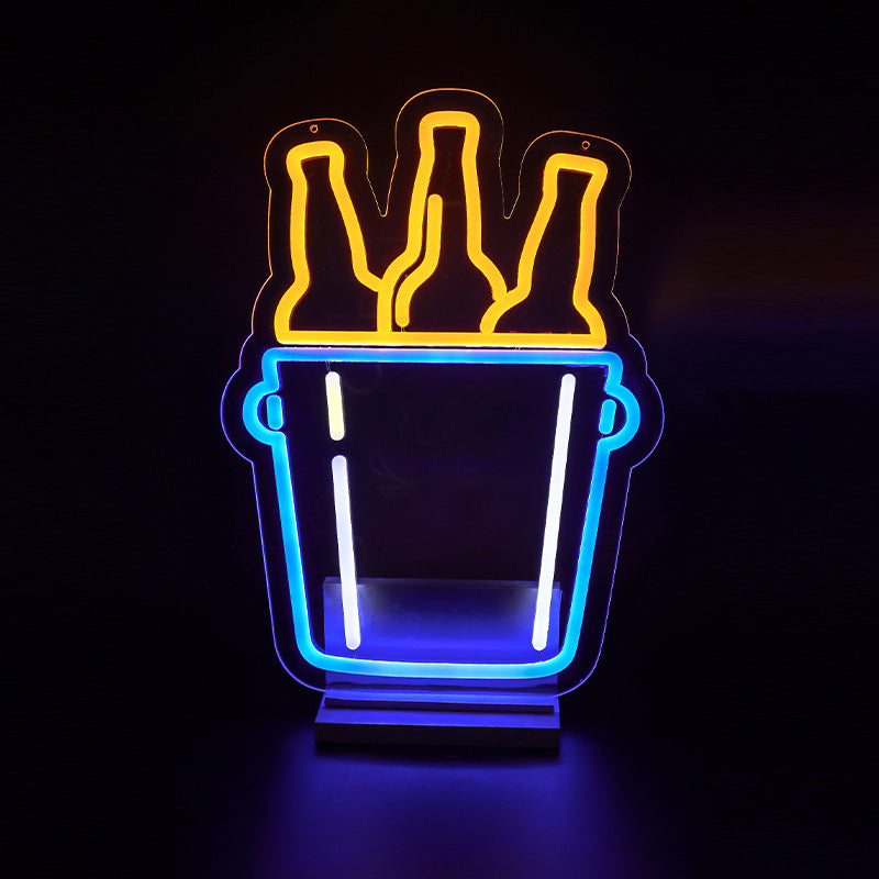 Beer Barrel - LED Neon Bar Signs