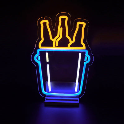 Beer Barrel - LED Neon Bar Signs