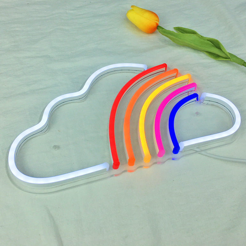 Rainbow Cloud- LED Neon Signs