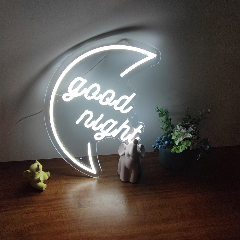 good night moon- LED Neon Signs