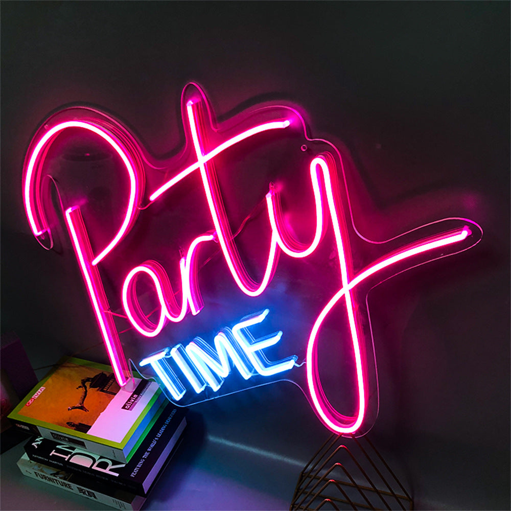 Party Time- LED Neon Signs