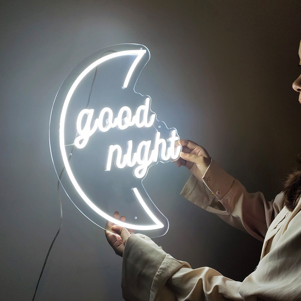 good night moon- LED Neon Signs