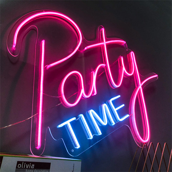 Party Time- LED Neon Signs