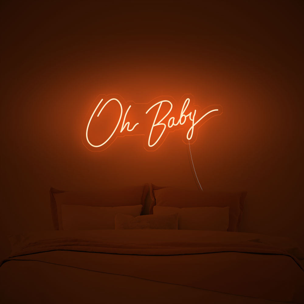 Oh baby - LED Neon Signs