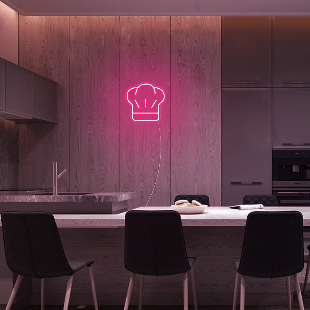 Mini Chef Hat - LED Neon Signs