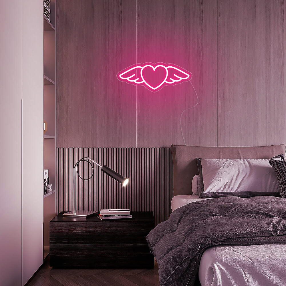 Mini Flying Heart - LED Neon Signs