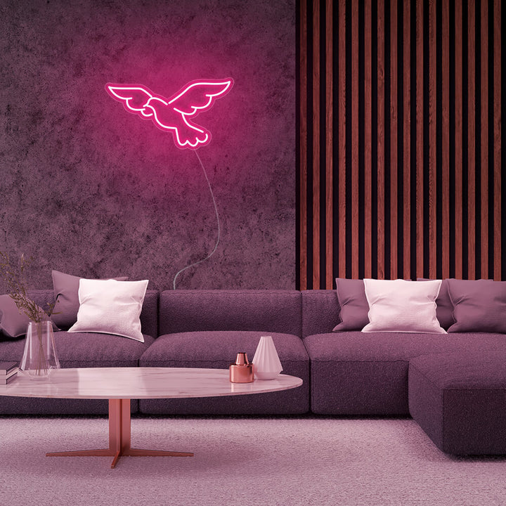 Mini Pigeon Bird - LED Neon Signs