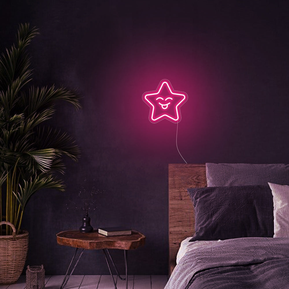 Mini Smile Star - LED Neon Signs – Make Neon