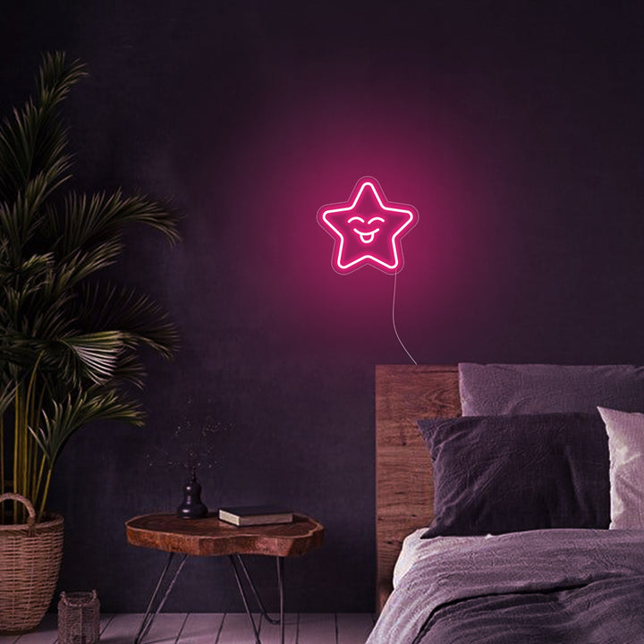 Mini Smile Star - LED Neon Signs