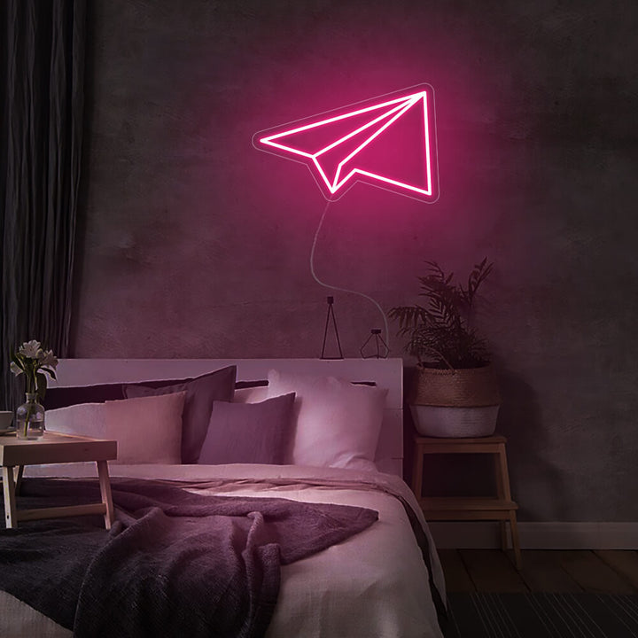 Mini Paper Plane - LED Neon Signs