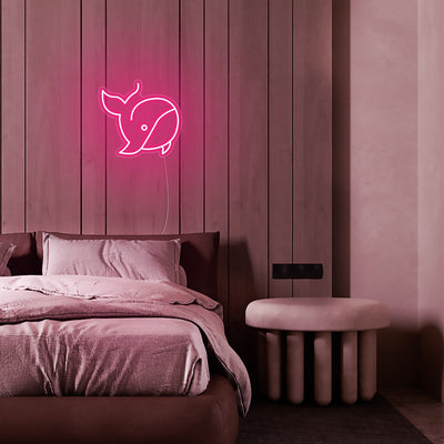 Mini Whale - LED Neon Signs